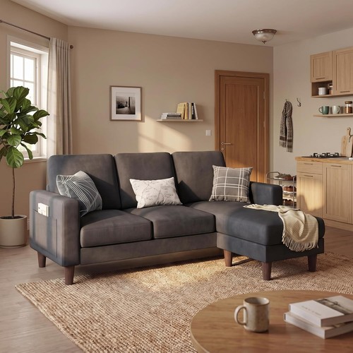 Shaped sofa couches - sofa, for