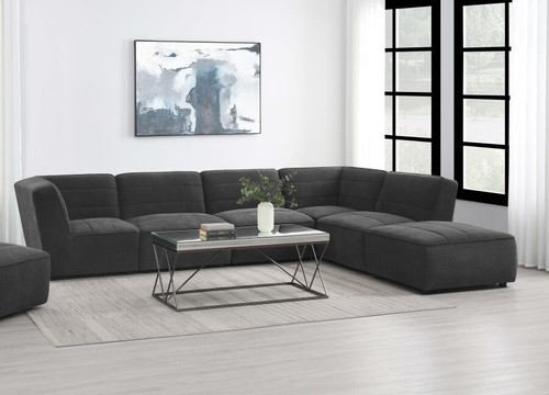 Charcoal grey boucle - charcoal,