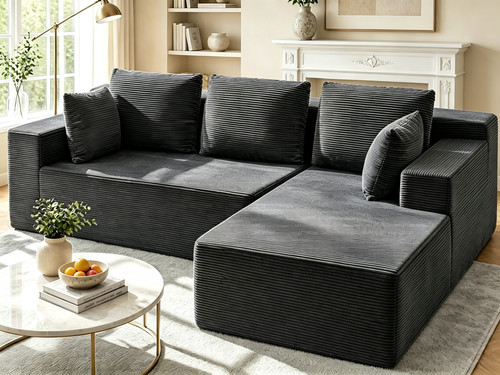 Boneless couch right - 96",